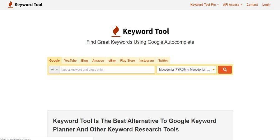 Keyword Tool